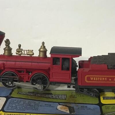 Lot 15: Vintage Rivarossi HO Western & Atlantic Locomotive 2-4-0 Bowker W/ Box