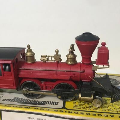 Lot 15: Vintage Rivarossi HO Western & Atlantic Locomotive 2-4-0 Bowker W/ Box