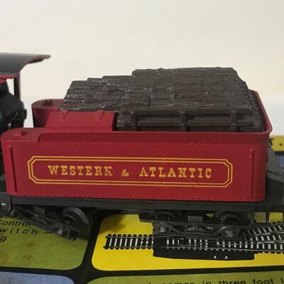 Lot 15: Vintage Rivarossi HO Western & Atlantic Locomotive 2-4-0 Bowker W/ Box