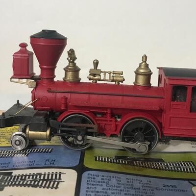 Lot 15: Vintage Rivarossi HO Western & Atlantic Locomotive 2-4-0 Bowker W/ Box