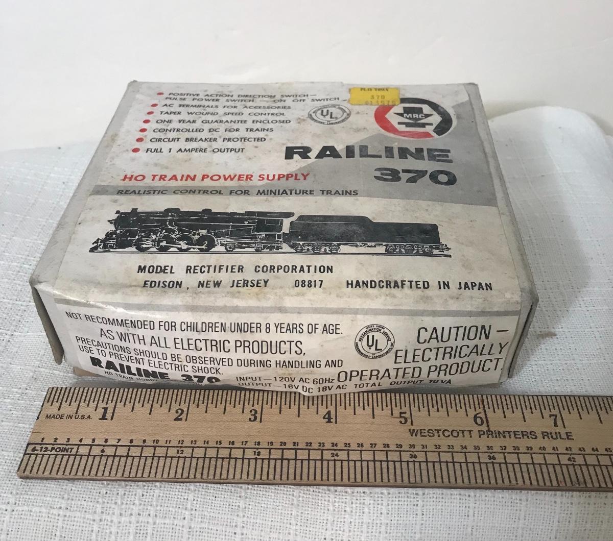 Lot 19 Railine 370 HO Train Power Supply