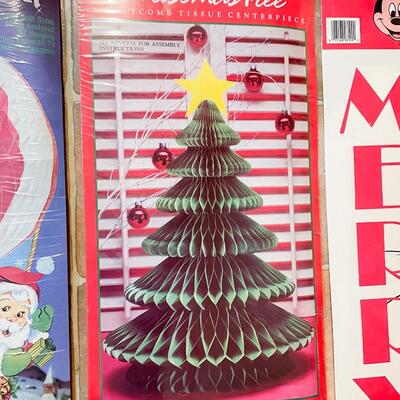 VINTAGE PAPER HOLIDAY DECOR BUNDLE