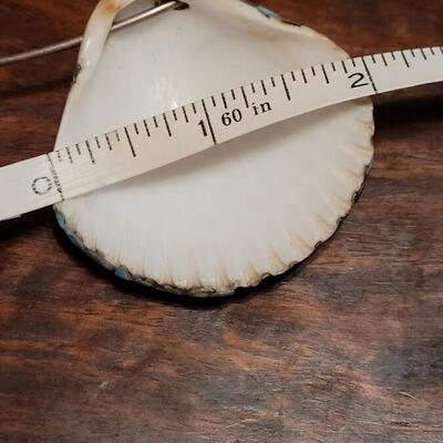 Lot 178: Vintage Santo Domingo Shell Inlaid Necklace