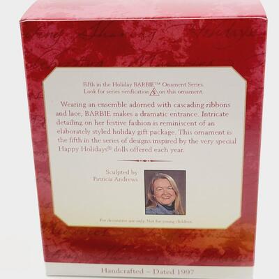 HALLMARK KEEPSAKE HOLIDAY BARBIE - COLLECTORS SERIES