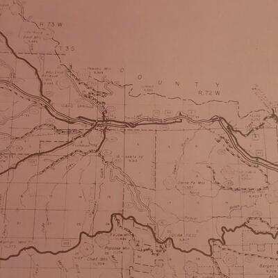 Lot 182: 1st ed. 1st Printing of "History of Clear Creek County" and The Revised Colorado Guide
