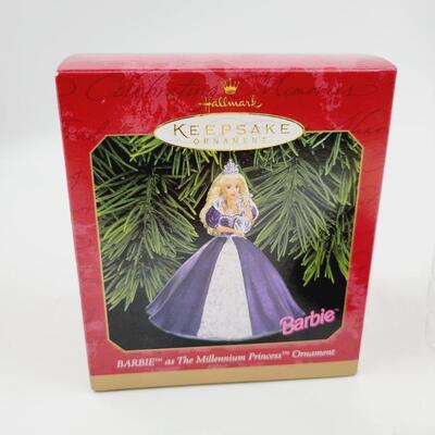 HALLMARK KEEPSAKE THE MILLENNIUM PRINCESS BARBIE ORNAMENT