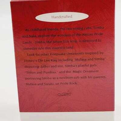 HALLMARK KEEPSAKE DISNEYS SIMBA & NALA ORNAMENT
