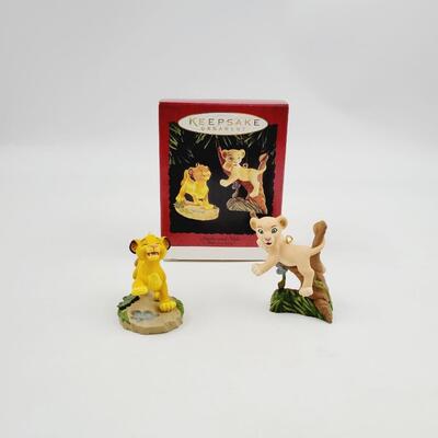 HALLMARK KEEPSAKE DISNEYS SIMBA & NALA ORNAMENT