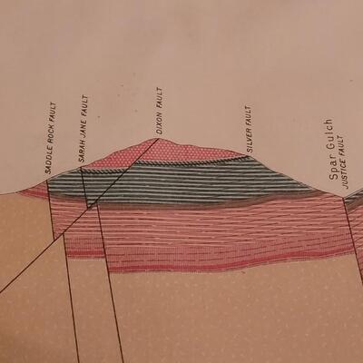 Lot 183: Antique Julius Bien Lithograph for U.S. Geological Survey #1