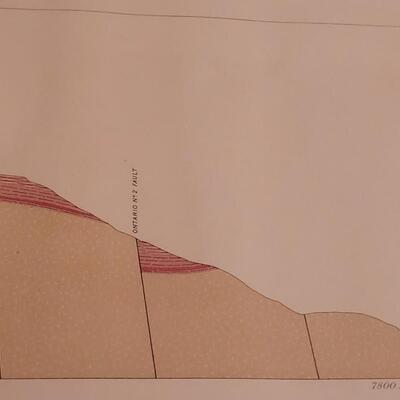 Lot 183: Antique Julius Bien Lithograph for U.S. Geological Survey #1