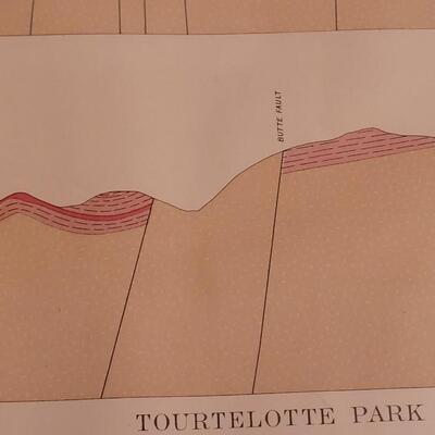 Lot 184: Antique Julius Bien Lithograph for US Geological Survey #2