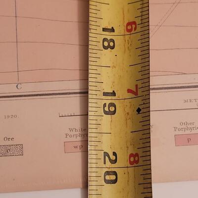 Lot 186: Antique Julius Bien Lithograph for U.S Geological Survey #4
