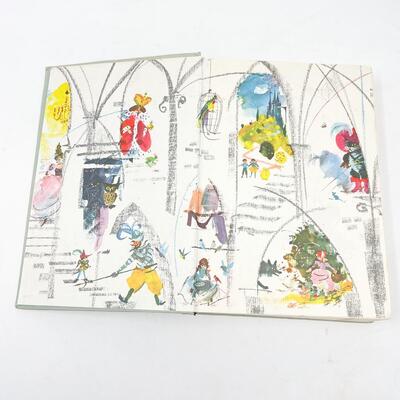 *1ST EDITION * 1962 â€œGRIMMâ€™S FAIRY TALESâ€ HARDBACK BOOK - ILLUSTRATED BY JANUSZ GRABIANSKI