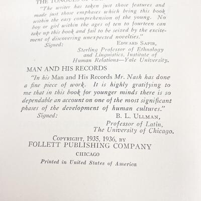 1936 â€œEXPLORING THE WORLD OF MENâ€ HARDBACK BOOK