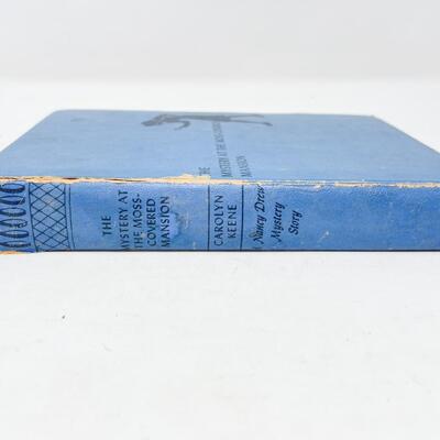 1941 NANCY DREW â€œTHE MYSTERY AT THE MOSS-COVERED MANSIONâ€ BY CAROLYN KEENE HARDBACK BOOK