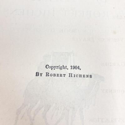 1904 â€œTHE GARDEN OF ALLAHâ€ BY ROBERT HICHENS HARDBACK BOOK