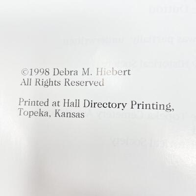 1998 â€œSTORIES IN STONEâ€ BY DEBRA HIEBERT - ABOUT TOPEKA KS CEMETERY