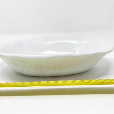 VINTAGE JOHNSON BROTHERS WHITE ROYAL IRONSTONE OVAL BOWL