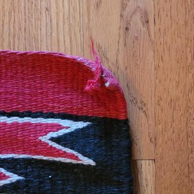 Lot 196: Vintage Woven Navajo Rug
