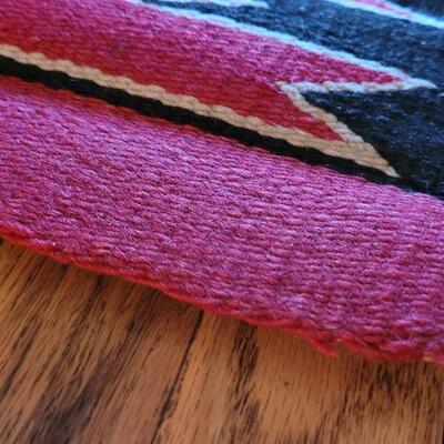 Lot 196: Vintage Woven Navajo Rug