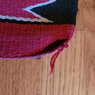 Lot 196: Vintage Woven Navajo Rug
