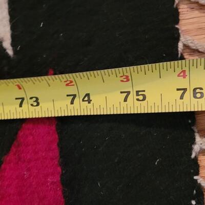 Lot 198: Vintage Mexican Woven Rug