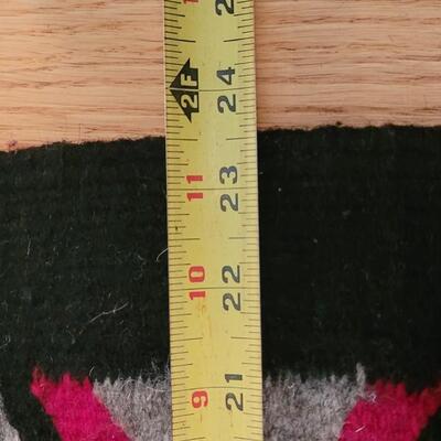 Lot 198: Vintage Mexican Woven Rug
