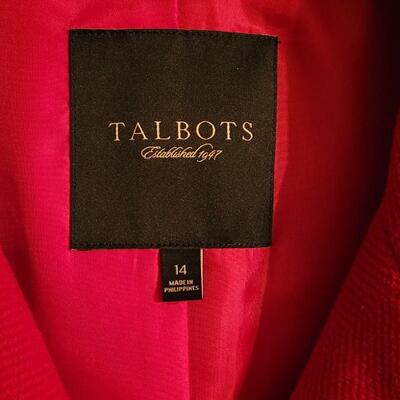 Lot 204: Red Talbot Coat