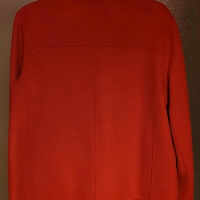 Lot 207: Dark Orange Talbots Fleece Jacket