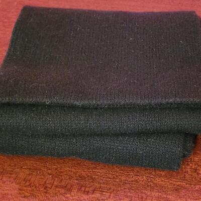 Lot 215: (2) GAP Scarves and One Pair of Gates Men's Leather Gloves