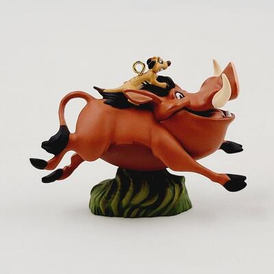 HALLMARK KEEPSAKE "THE LION KING TIMON & PUMBAA " ORNAMENT
