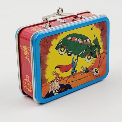 1998 HALLMARK KEEPSAKE "SUPERMAN COMMEMORATIVE" LUNCH BOX ORNAMENT