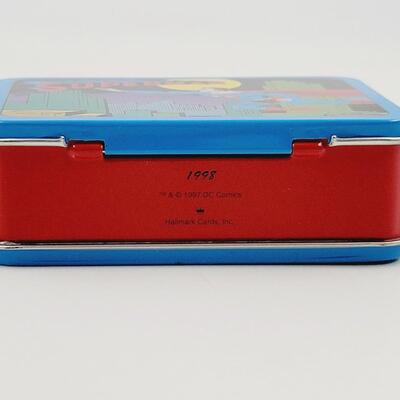 1998 HALLMARK KEEPSAKE "SUPERMAN COMMEMORATIVE" LUNCH BOX ORNAMENT