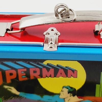 1998 HALLMARK KEEPSAKE "SUPERMAN COMMEMORATIVE" LUNCH BOX ORNAMENT
