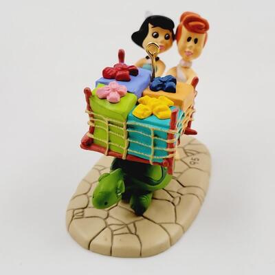 1995 HALLMARK KEEPSAKE "FLINTSTONES BETTY & WILMA" ORNAMENT