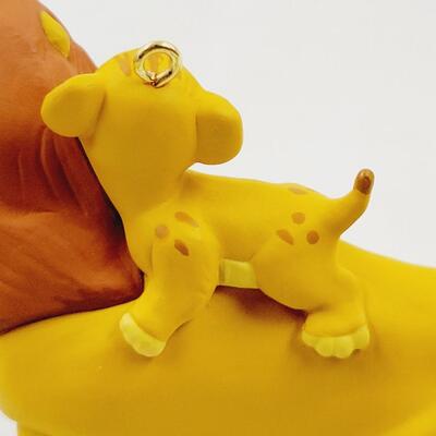 HALLMARK KEEPSAKE "THE LION KING MUFASA & SIMBA" ORNAMENT