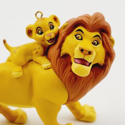 HALLMARK KEEPSAKE "THE LION KING MUFASA & SIMBA" ORNAMENT