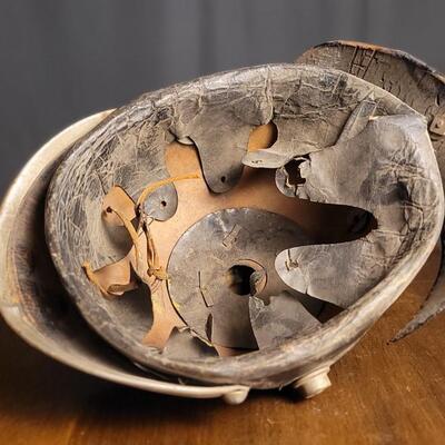 Lot 220: Antique WWI German Prussian Officer Spike Helmet Pickelhaube Casque