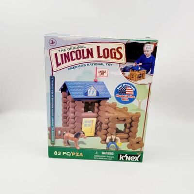 NEW LINCOLN LOG SET - HORSESHOE STATION