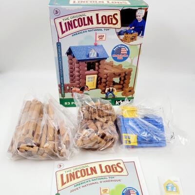 NEW LINCOLN LOG SET - HORSESHOE STATION