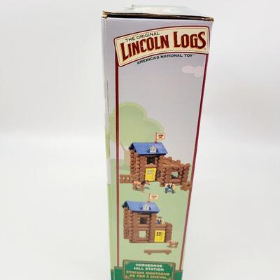 NEW LINCOLN LOG SET - HORSESHOE STATION
