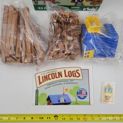 NEW LINCOLN LOG SET - HORSESHOE STATION