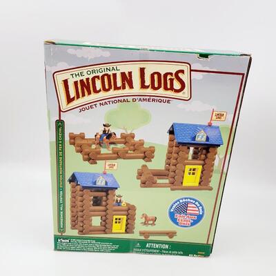 NEW LINCOLN LOG SET - HORSESHOE STATION