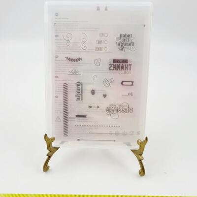 STAMPIN UP "GRATITUDE FOR DAYS" STAMP SET - NEW