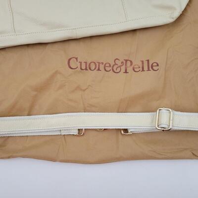 CUORE & PELLE LEATHER BAG W/ COVER