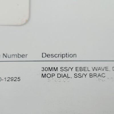 BEAUTIFUL WORKING EBEL WOMENS WATCH