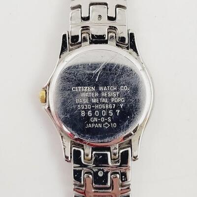 CITIZENS WOMENS WATCH - WATER RESISTANT- #860057