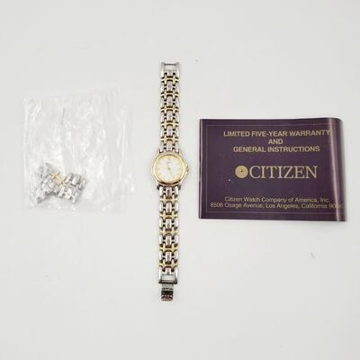 CITIZENS WOMENS WATCH - WATER RESISTANT- #860057