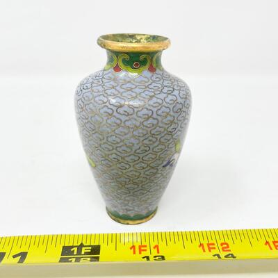 MINI ASIAN FLORAL BUD VASE