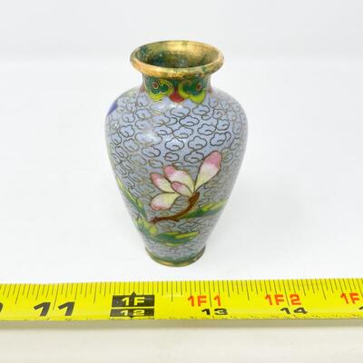 MINI ASIAN FLORAL BUD VASE